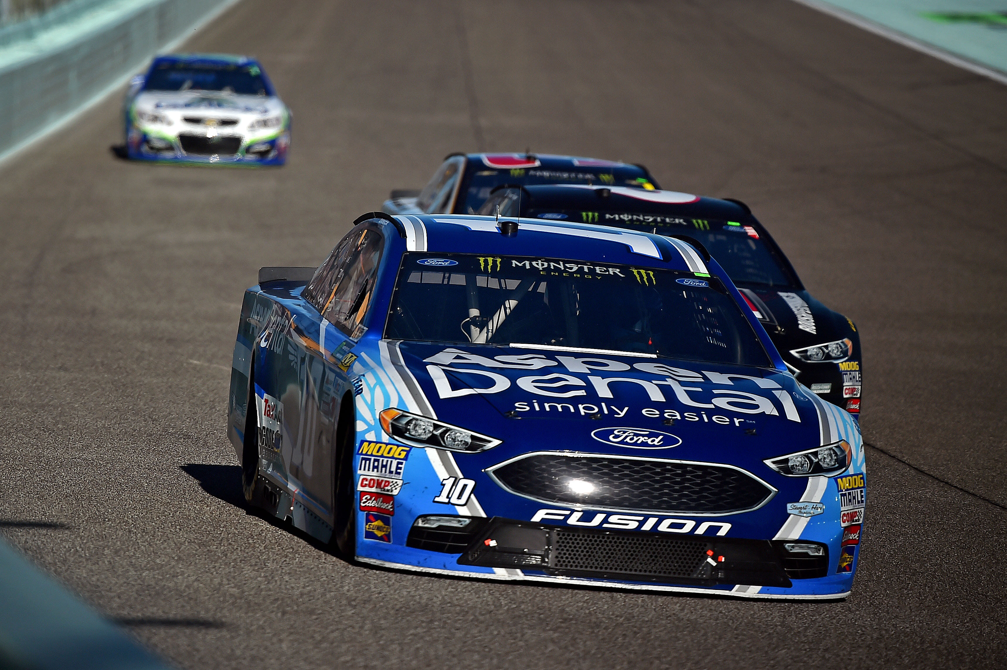 Danica Patrick during the 2017 Ford EcoBoost 400 - Source: Imagn